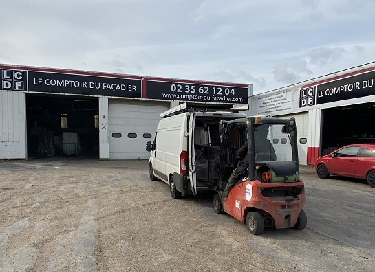 negoce facade produits batiment rouen comptoir du facadier